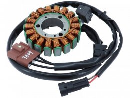 Stator d'allumage 18 pÃ´les moteur Piaggio Master 400-500 4t