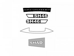 Stickers Shad pour top case SH46