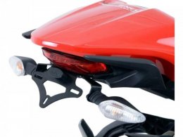 Support de plaque dâimmatriculation R&G Racing noir Ducati Monster 8