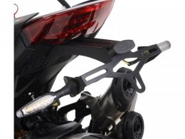 Support de plaque dâimmatriculation R&G Racing noir Ducati Monster 9