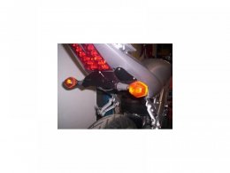 Support de plaque dâimmatriculation R&G Racing noir Suzuki SV 650 03