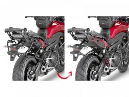 Supports de valises latÃ©rales Ã  liaison rapide Givi PLXR Yamaha MT-0