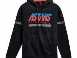 Sweat Ã  capuche Alpinestars Club noir