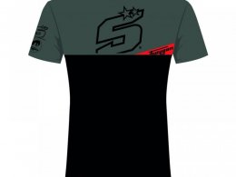 T-shirt Furygan JZ5 Zone Zarco noir/gris chinÃ©