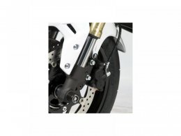 Tampons de protection de fourche R&G Racing noirs Suzuki GSR 750 11-16