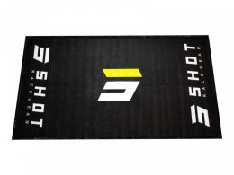 Tapis environnemental Shot blanc/jaune