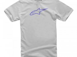 Tee-shirt Alpinestars Ageless Classic argent/violet