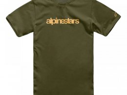 Tee-Shirt Alpinestars Heritage Logo military/or