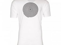 Tee-shirt Alpinestars Oscars Spiral blanc/noir