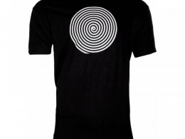 Tee-shirt Alpinestars Oscars Spiral noir/blanc