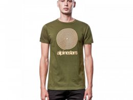 Tee-Shirt Alpinestars Real Spiral military/or