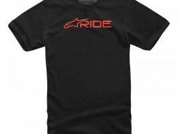 Tee-Shirt Alpinestars Ride 3.0 black/red