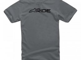 Tee-Shirt Alpinestars Ride 3.0 charcoal/black