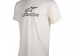 Tee-Shirt Alpinestars Wordmark Combo natural/noir