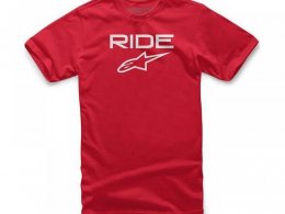 Tee-shirt enfant Alpinestars Kidâs Ride 2.0 rouge/blanc