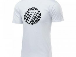 Tee-shirt enfant Seven Dot white/checkmate