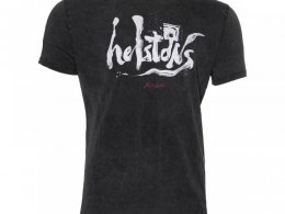 Tee-shirt Helstons Piston noir/blanc