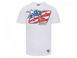 Tee-shirt  Nicky Hayden 69 blanc