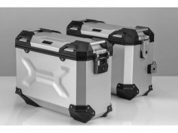 Valises latÃ©rales SW-MOTECH TRAX ADV gris 37L Honda NC700 S / X, NC75