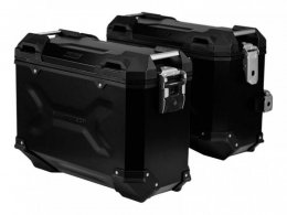 Valises latÃ©rales SW-MOTECH TRAX ADV noir 37L Suzuki DL1000 / Kawasak