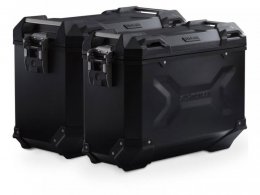 Valises latÃ©rales SW-MOTECH TRAX ADV noires 37/45L support PRO Yamaha