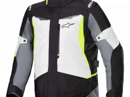 Veste textile Alpinestars ST-1 Waterproof ice gray/black/yellow fluo-