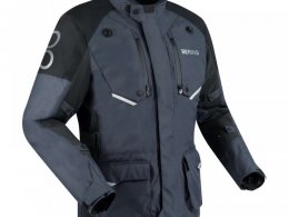 Veste textile Bering Calgary noir/gris