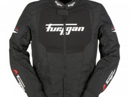 Veste textile Furygan Norman noir/blanc/rouge