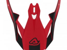 VisiÃ¨re casque cross Acerbis X-Track 22.06 noir/rouge