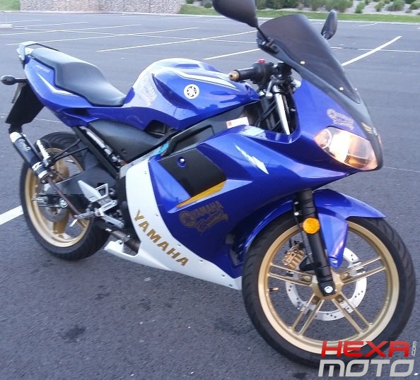 2014 Yamaha  TZR  50  de guidonVROUMVROUM Hexa Moto