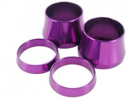 Embouts de poignées STR8 CNC violet