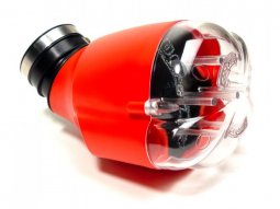 Filtre à air Doppler Tuning d.28 - 35mm coudé 45° Rouge