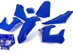Kit carénage 8 pièces Bleu Derbi X-treme avant 2011