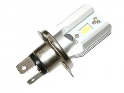 Ampoule à led h4 12v 12w culot p43t 240 lumens 6000k...