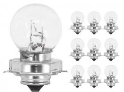 Ampoule / lampe 12v 15w norme G25.5 blanc standard culot P26S (boite de 10)