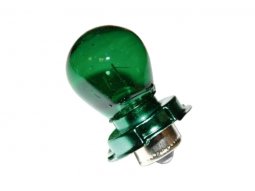 Ampoule / lampe 12v 15w vert culot P26S *Déstockage !