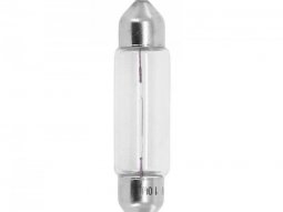 Ampoule standard 12v 10w culot sv 8.5-8 (11x40) norme c5w navette blanc...