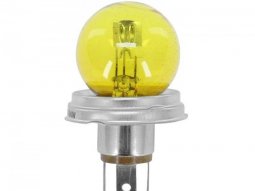 Ampoule standard 12v 45-40w culot p45t bulb r2 jaune (projecteur) marque...