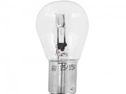 Ampoule standard 6v 15-15w culot bax15d blanc (projecteur)