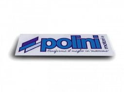 Autocollant blanc Polini (16x6cm) à l'unité *Prix...