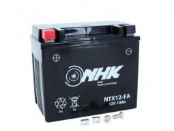 Batterie 12v 10ah ntx12 marque NHK fa sans entretien prête à...