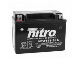 Batterie 12v 11,2ah ntz14s marque Nitro sla sans entretien prête...