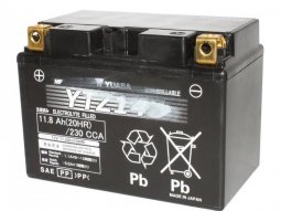 Batterie 12v 11,8ah ytz14s yuasa sans entretien gel pret a l'emploi...