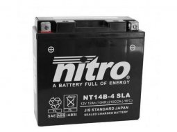 Batterie 12v 14ah nt14b-4 marque Nitro sla sans entretien prête...