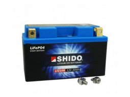 Batterie 12v 4ah ltz10s shido lithium ion prête à...