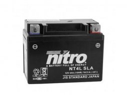 Batterie 12v 4ah nt4l marque Nitro sla sans entretien prête à...