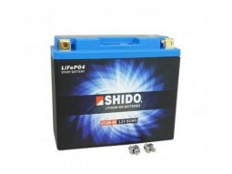 Batterie 12v 5ah lt12b-bs shido lithium ion prête à...