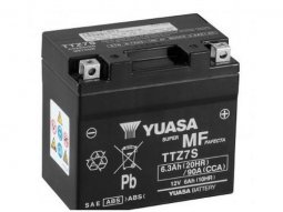 Batterie 12v 6ah ttz7s marque Yuasa mf (lg113XL70xh105)