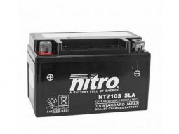 Batterie 12v 8,6ah ntz10s marque Nitro sla sans entretien prête...
