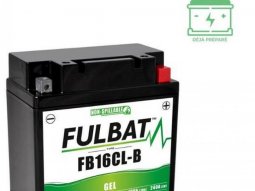 Batterie FB16CL-B marque Fulbat 12V 19AH lg175 l100 h175 (gel - sans...